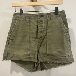 BDG vintage Olive Green Women's size 29 button fly Shorts